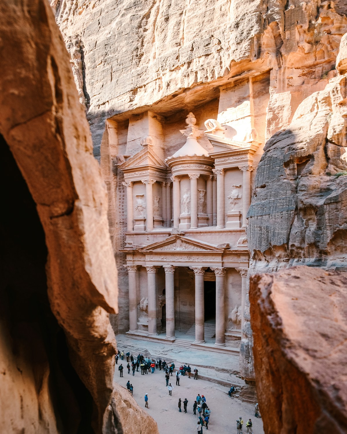 The Treasury in Petra, Jordan